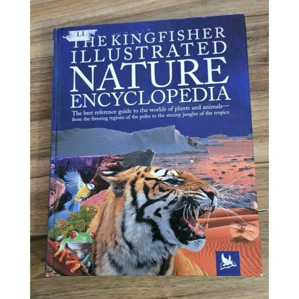 The Kingfisher Illustrated Nature Encyclopedia Hardcover Homeschool Educational